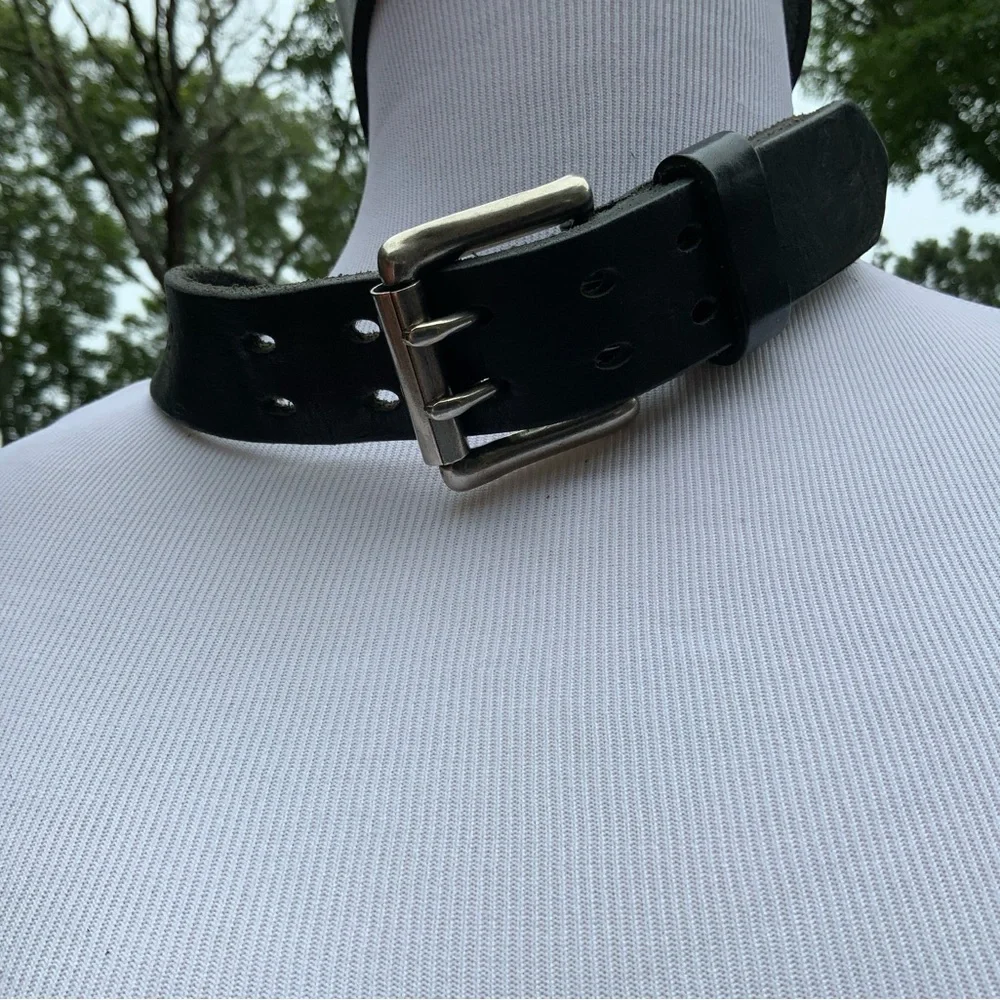 Levi's Men’s Leather Belt Black Soft Size 38